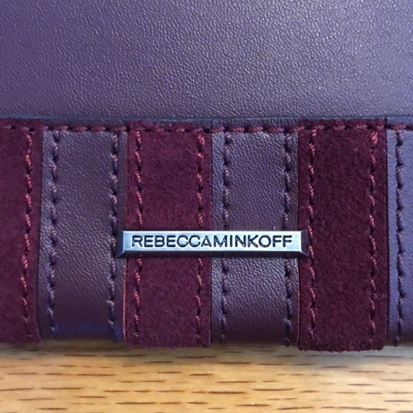 Rebecca Minkoff Burgundy Clutch - Picture 2 of 6